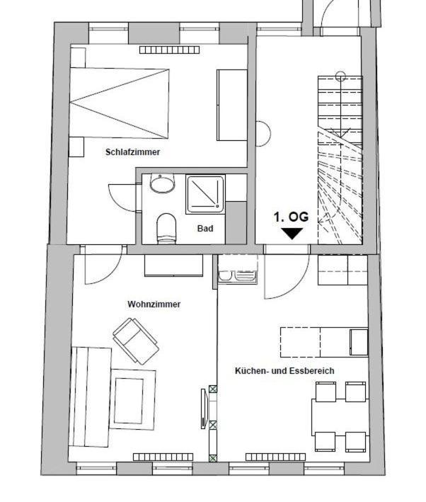Apartment Pension Sternchen Erfurt Luaran gambar